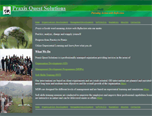 Tablet Screenshot of praxisquest.org